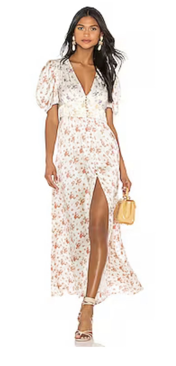 LoveShackFancy Stacy Silk Charmeuse Dress Size 00 / P $695 | eBay LoveShackFancy Stacy Silk Charmeuse Dress Size 00 / P $695 | eBay