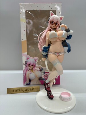 [USED] Union Creative Super Sonico White Cat Ver. Figure Japan