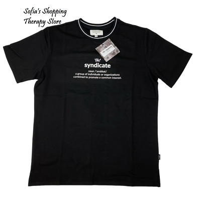 The Hideout THC Dawn of a Syndicate BLACK WHITE Tee T-Shirt Sz XL ONLY 100 Made