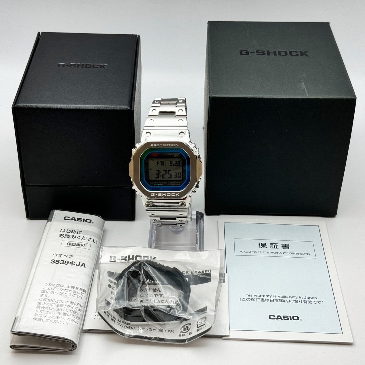 CASIO G-SHOCK Full Metal LCD Digital Dial GMW-B5000PC-1JF CASIO G-SHOCK Full Metal LCD Digital Dial GMW-B5000PC-1JF
