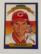 ⚾ 1986 Donruss Baseball Base Card #653 Pete ROSE - King of Kings ⚾