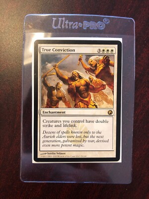 True Conviction Scars Of Mirrodin EX/NM (RG) 4RCards