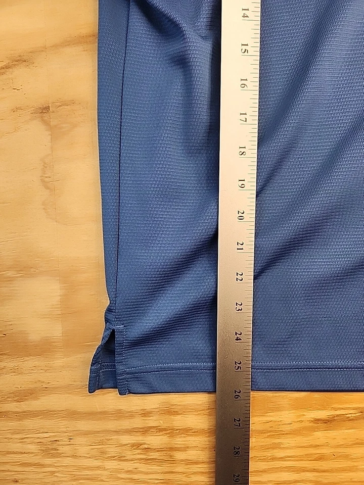 Мужская рубашка-поло с логотипом Ping из синего полиэстера для гольфа средний легкий вес - Изображение 4 из 4