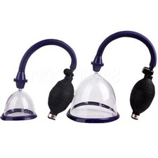 Suction Cup Female Pussy Breast Pump Enhancement Enlargement Pumping Sucker Cups