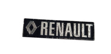 Renault Oem Emblem Plastic 4 Adhesive Back Vintage Car Plate
