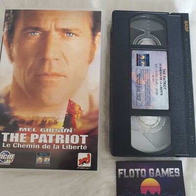 VHS D'Origine FR : The Patriot - Mel Gibson - Floto Games