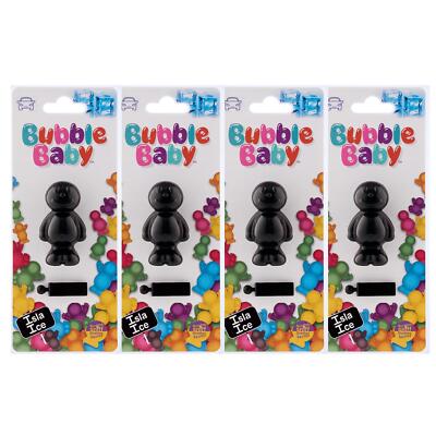 4x Bubble Baby 3D Lüftungsclip Lufterfrischer Cool Ice Duft Auto Wohnwagen Home Office