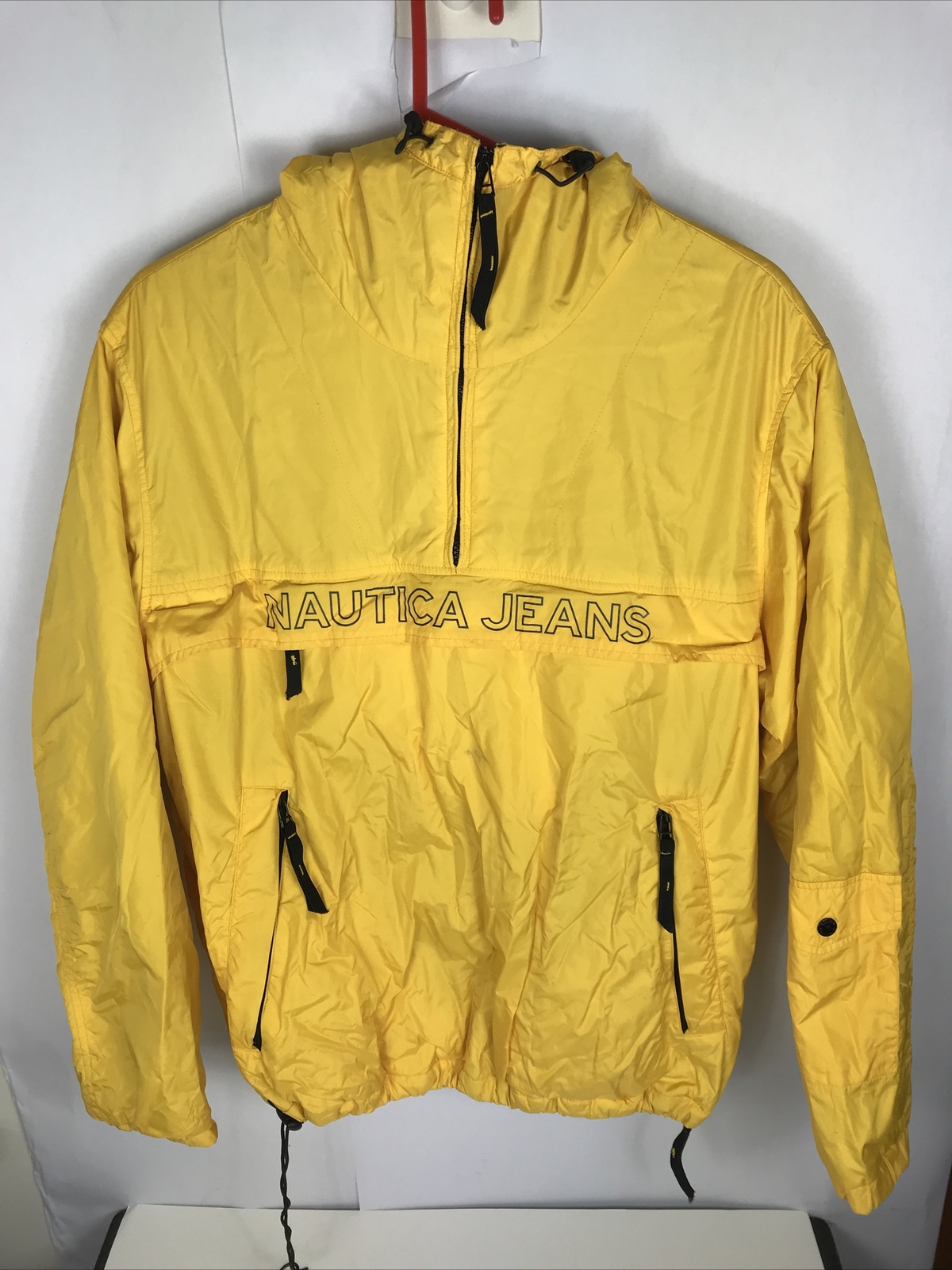 Nautica Jeans Co Yellow Puffer Coat 
