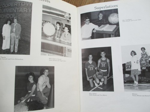 Coopertown, TN Middle School 1987 Yearbook, The Eagle, Year Book Junior High - Picture 9 of 11