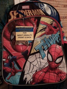 spiderman book bag