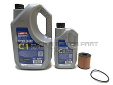 JAGUAR XF 2.2 DIESEL OIL FILTER & 6LT 5W30 C1 SYNTHETIC ENGINE OIL SERVICE KIT
