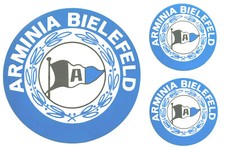 Arminia Bielefeld Aufkleber Sticker Set - 3 L...
