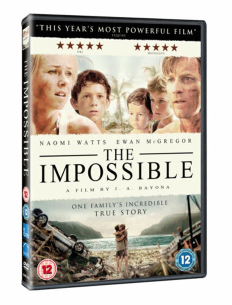 The Impossible DVD (2013) FREE SHIPPING
