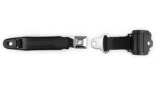 RetroBelt Push Button Retractable Lap Belt-Buckle Seat Belts