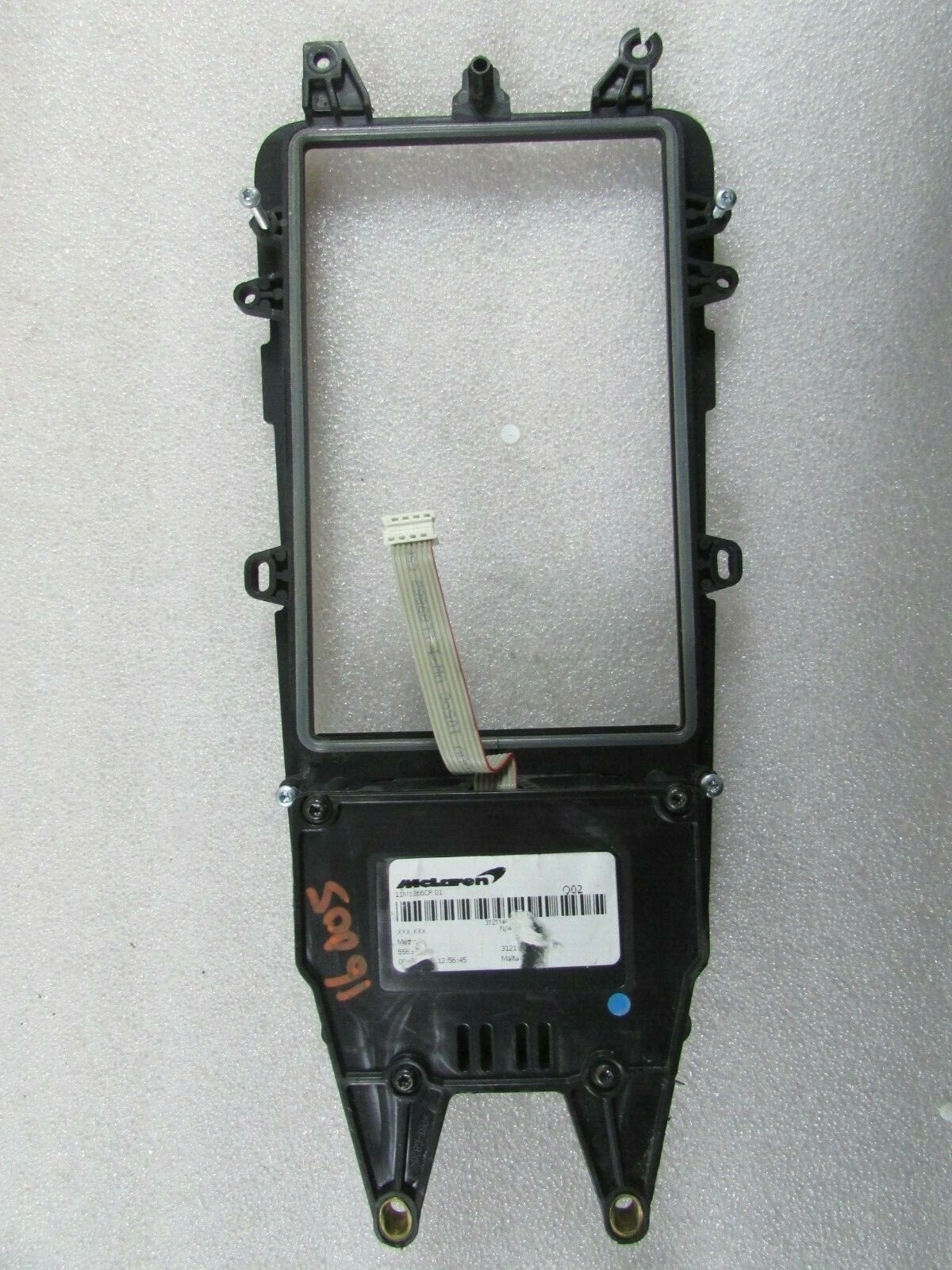 Mclaren MP4-12C, Front Console Navigation Switch w/ Bezel, Used, P/N  11M11366