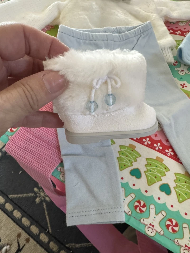 American Girl Doll Truly Me ENCHANTING WINTER Outfit - Complete EUC w Boxes 2016 - Image 4 of 4