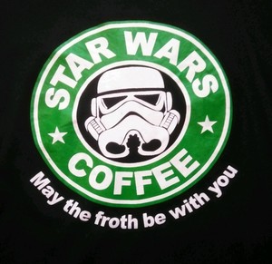 star wars coffee shirt