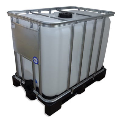 600 L IBC Container Wassertank Frischwassertank natur + Ausgießer Neu VERSAND