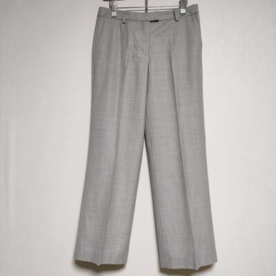 INCOTEX Center press slacks trousers size 42 wool Pants gray INCOTEX Center press slacks trousers size 42 wool Pants gray