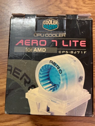 Cooler Master Aero 7 Lite Socket A 370 462 CPU cooler fan blower style vintage