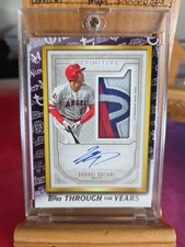 Shohei Ohtani Through the Years #TTY-17 Facsimile Reprint - 2021 Topps