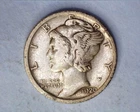 1920-S Mercury Head Silver Dime VF+ Cond.  ** 326-6