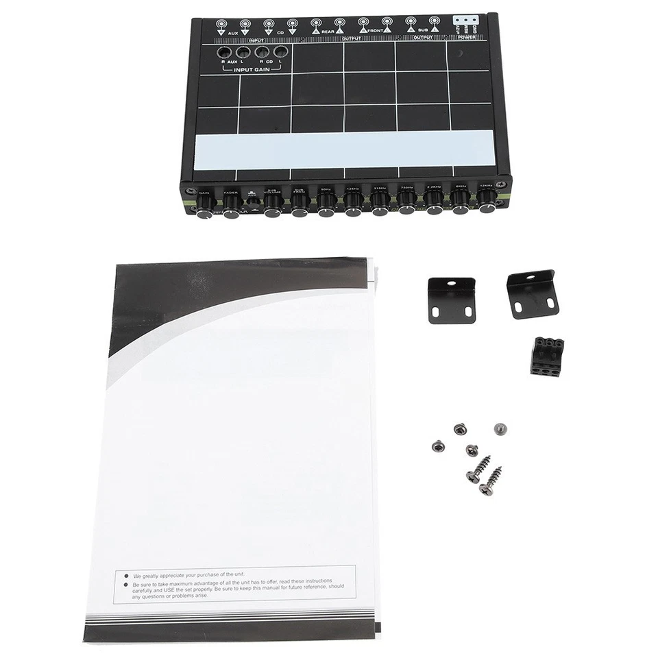 ˜1pc Auto Auto Für O Stereo EQ Equalizer Mit 7-Band-Fahrzeug-Equalizern Die - Bild 2 von 4