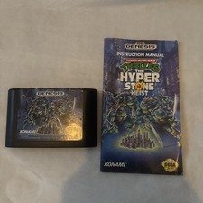 Teenage Mutant Ninja Turtles: The Hyperstone Heist (Genesis, 1992) Authentic