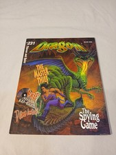 Vintage Dungeons and Dragons Dragon Magazine 231 Very Fine Condition No CD