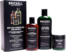 Brickell Men's Daily Advanced Face Care Routine II, Activated Charcoal Facial