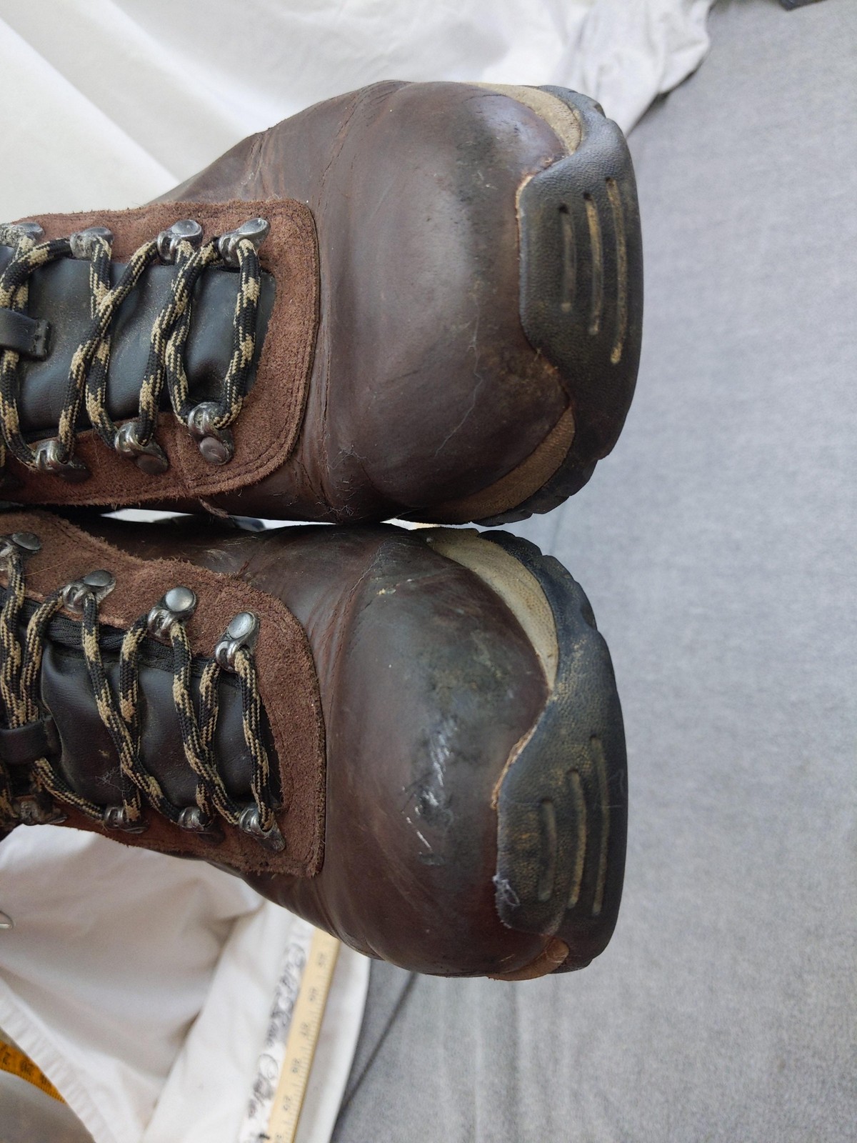 Stivali Merrell uomo taglia 11 marroni impermeabili escursionismo pelle outdoor trail scarpe