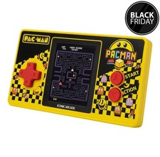 ⚫️ PAC-MAN Retro Handheld Konsole mit 3 integrierten Spielen Arcade Klassiker ⚫️