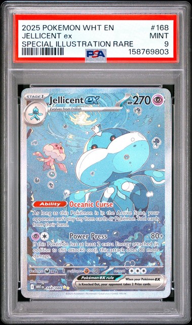 Jellicent ex #168 (White Flare (2025))