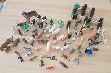 Sammlung Tierfiguren und Zubehör aus Kunststoff, mehr als 50 Figuren