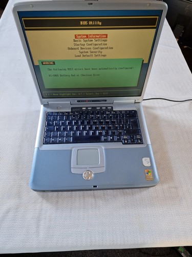 Disquete portátil Fujitsu Siemens Amilo-D P4 de colección encendido probado solo leer descripción - Imagen 2 de 19