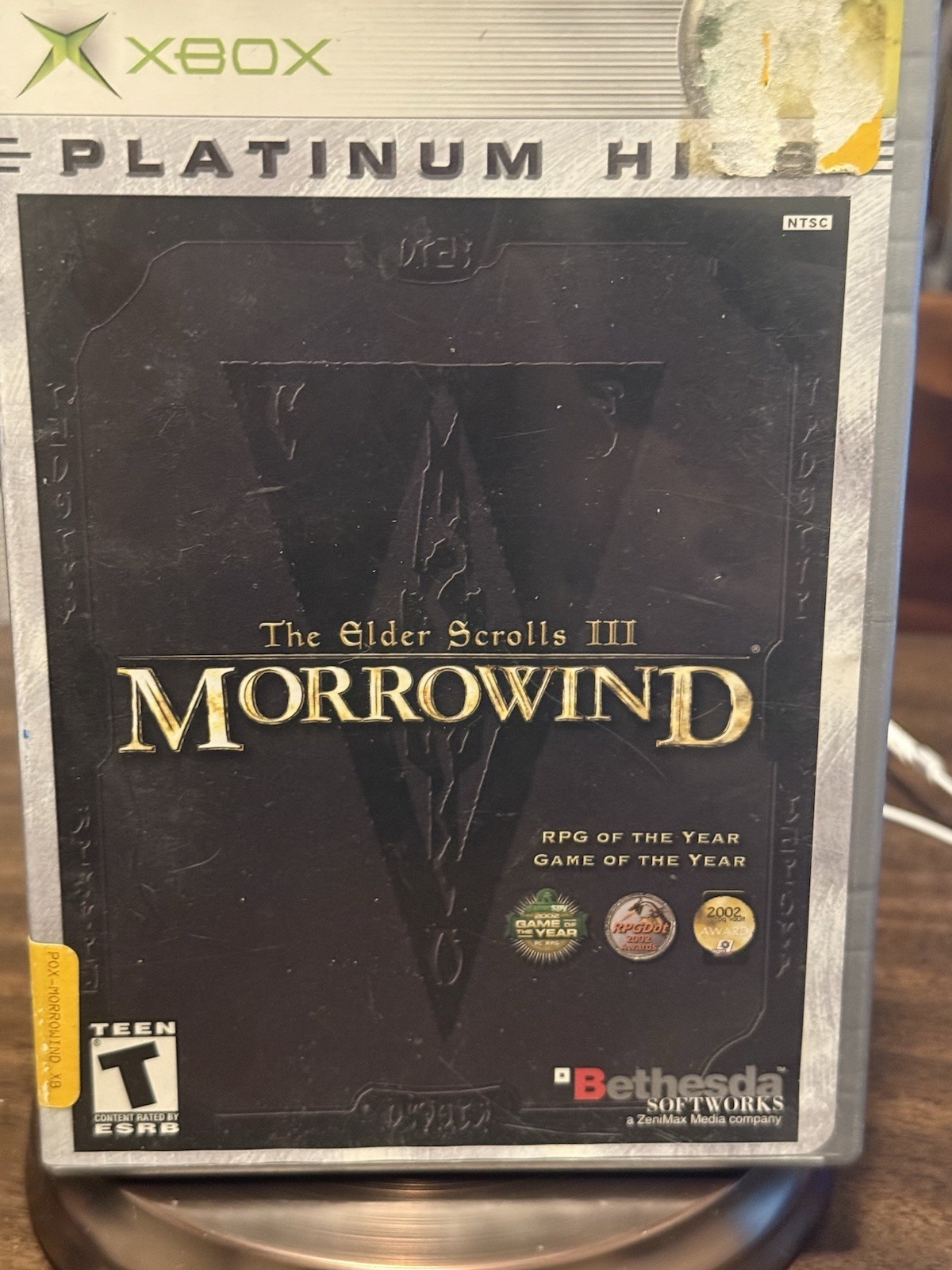 Elder Scrolls III: Morrowind (Xbox, 2002) Complete w/ Manual & Map, Tested