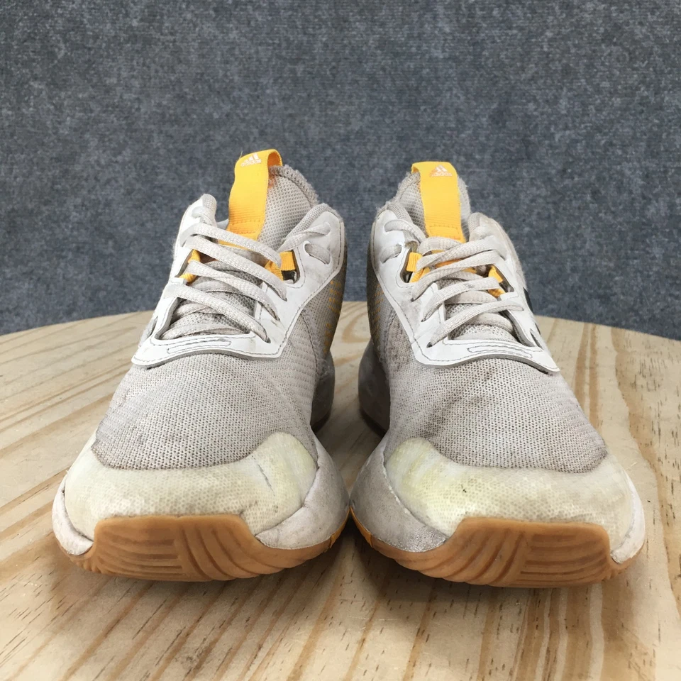 Adidas Shoes Youth 4.5 Own The Game 2.0 Running Sneakers Gray Mesh Low H06418 - Image 4 of 4