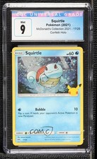 Squirtle Pokémon Sword & Shield McDonald's Collection CGC 9 Mint