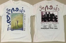 Genesis' We Can't Dance European Tour 1992 T-Shirt twoside reprint