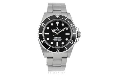 Rolex Submariner No Date Edelstahl Automatik Herrenuhr Ref. 124060 B&P 2022