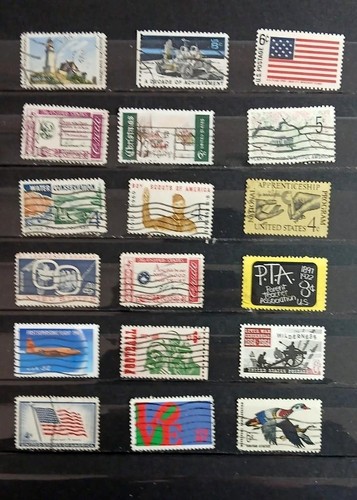 Great & All Different US Stamp Collection Including US Scott #216 & Scott #283 - Picture 9 of 11