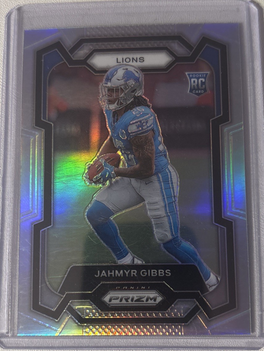 2023 Panini Prizm - Rookies Jahmyr Gibbs #331 Silver Prizm (RC)