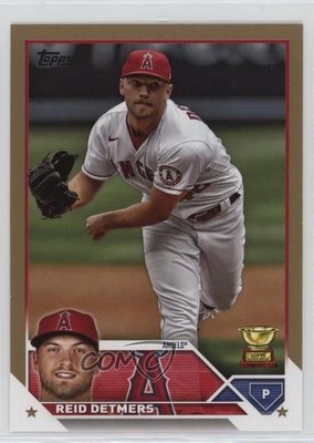 2023 Topps Series 2 Gold 1015/2023 Reid Detmers #645 16ev