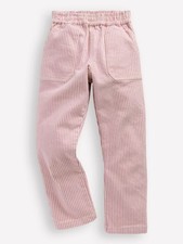 Mini Boden Pink  White Striped Pull On Trousers 8-9Y