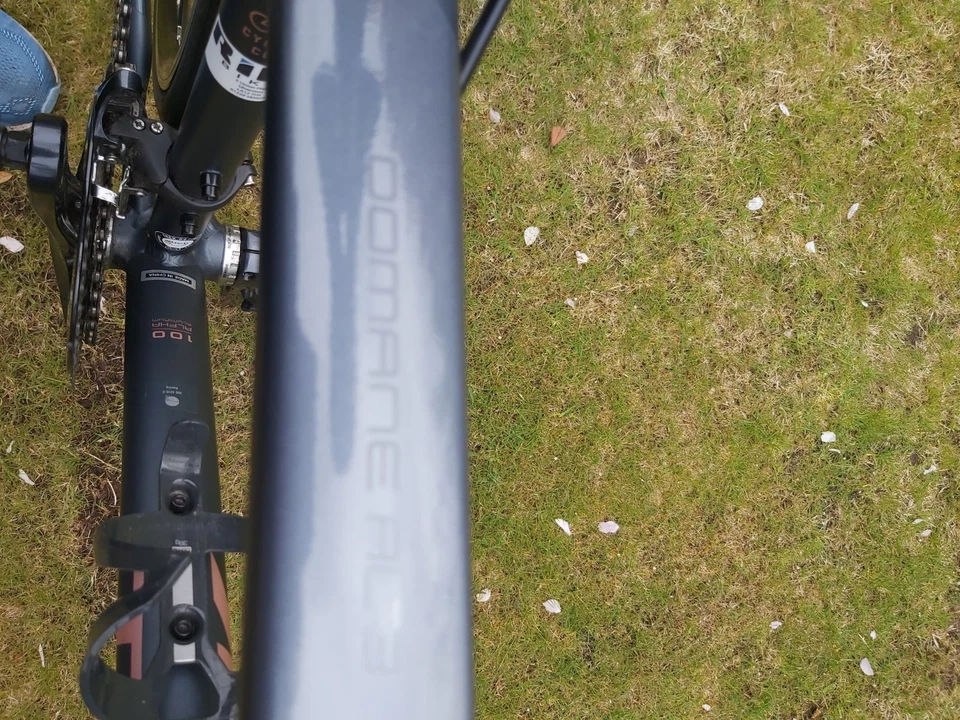 Trek Domane AL 3 56cm Grey Road Bike 700C Aluminium 9 Speed Rim Brake, photo 4 of 5