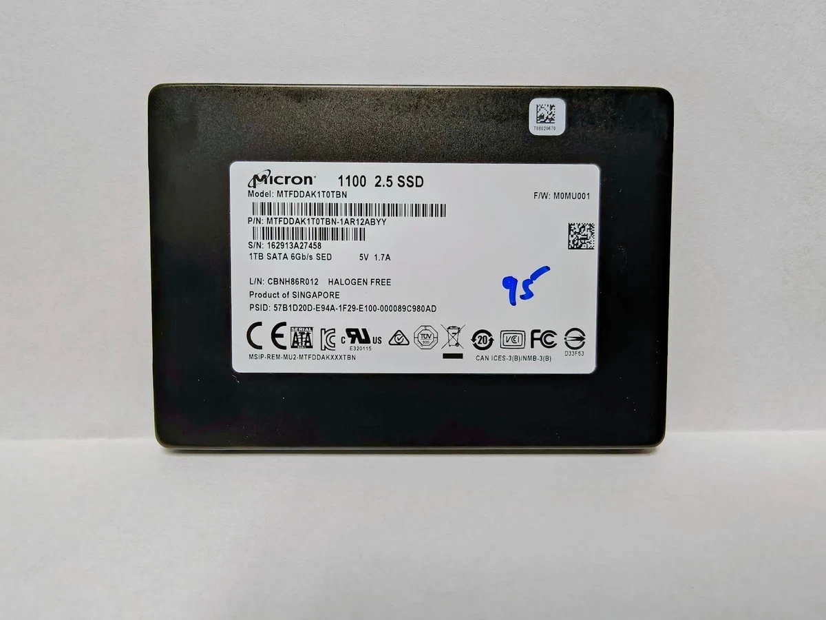 Micron 1 TB Solid State Drives for sale - eBay