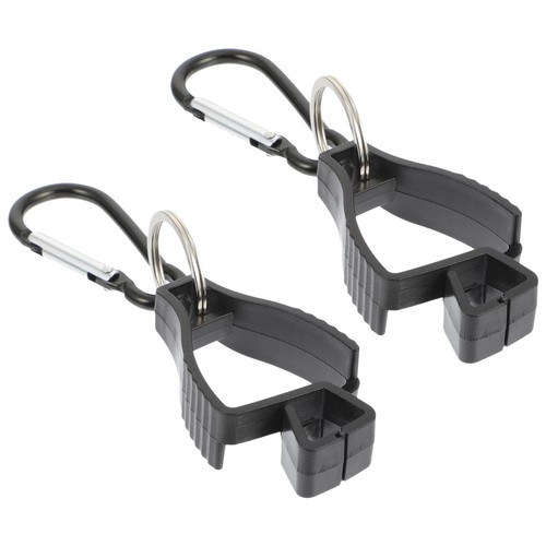 2 Pcs Belt Clip Work Gloves Holder Sturdy Clips for Hand Towels Construction - Picture 2 of 12