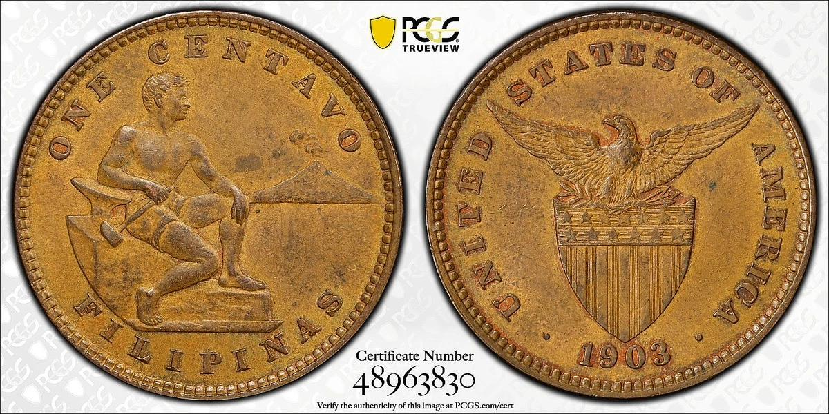 1903年 アメリカ合衆国 フィリピンペソ NGC AU DETAILS 1903年 アメリカ合衆国 フィリピンペソ NGC AU DETAILS 1903年