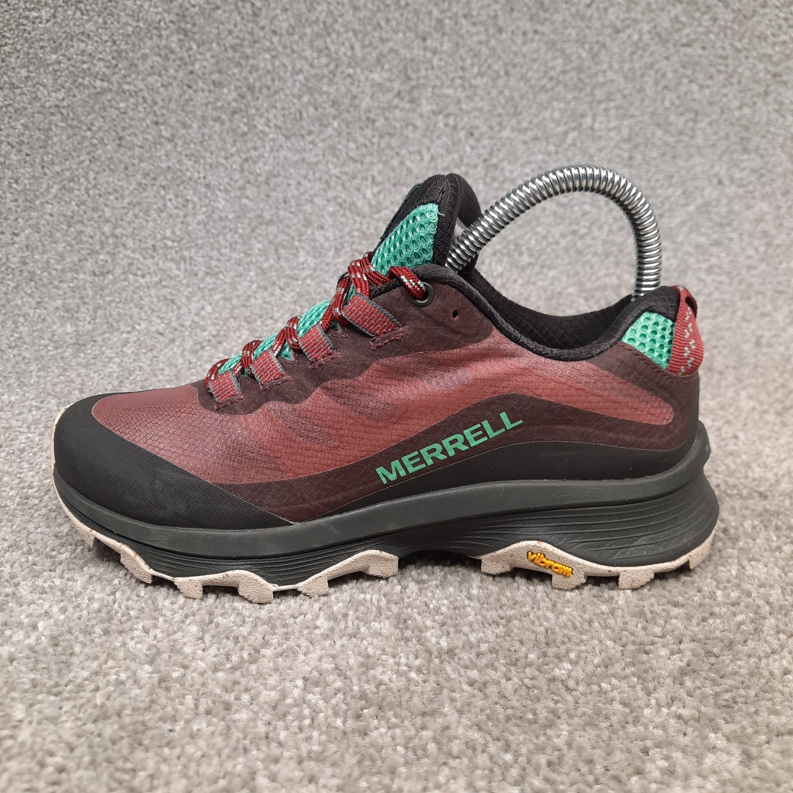 Scarpe da trekking Merrell Moab Speed da donna taglia 6 Burlwood marrone sneaker J066858