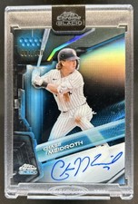 2026 Topps Chrome Black Chase Meidroth Auto Blue Refractor #/150 White Sox